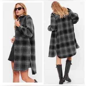 GAP long coat- shirt jacket- shacket